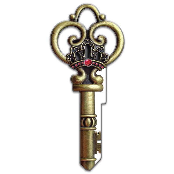 Key Shapes Lucky Line Key Shapes Skeleton House Key Blank Single B146S - main